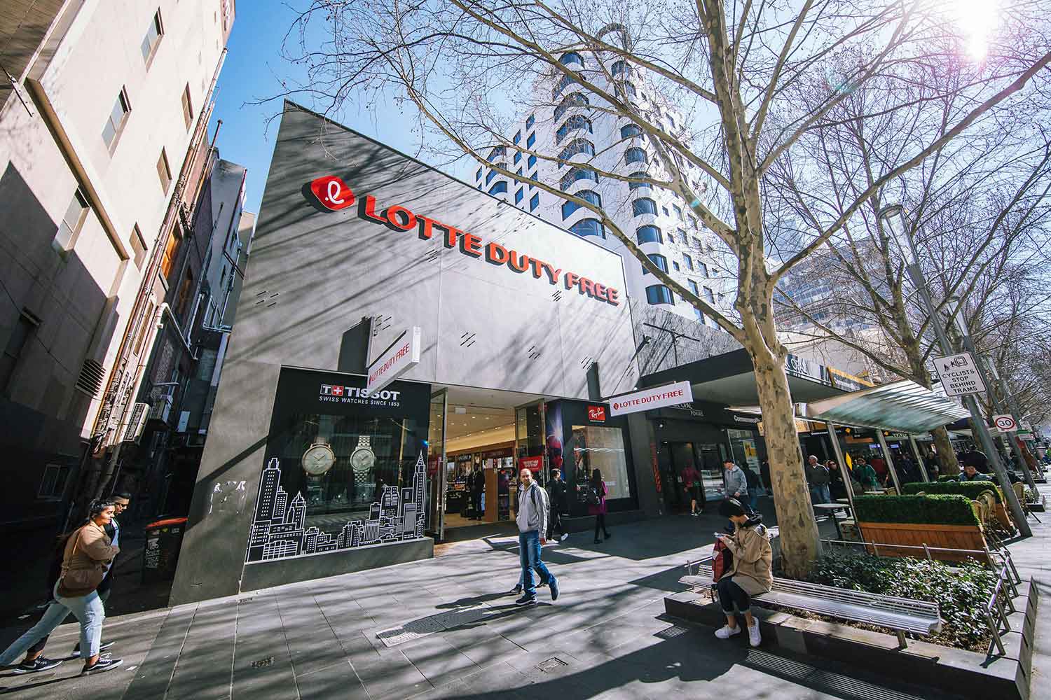Melbourne 185 Swanston Street Store Lotte Duty Free