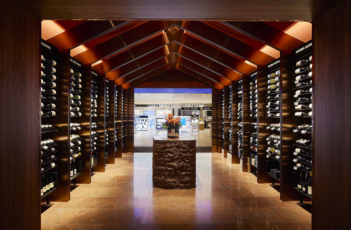 Entry to Duty Free Wine Cellar 55