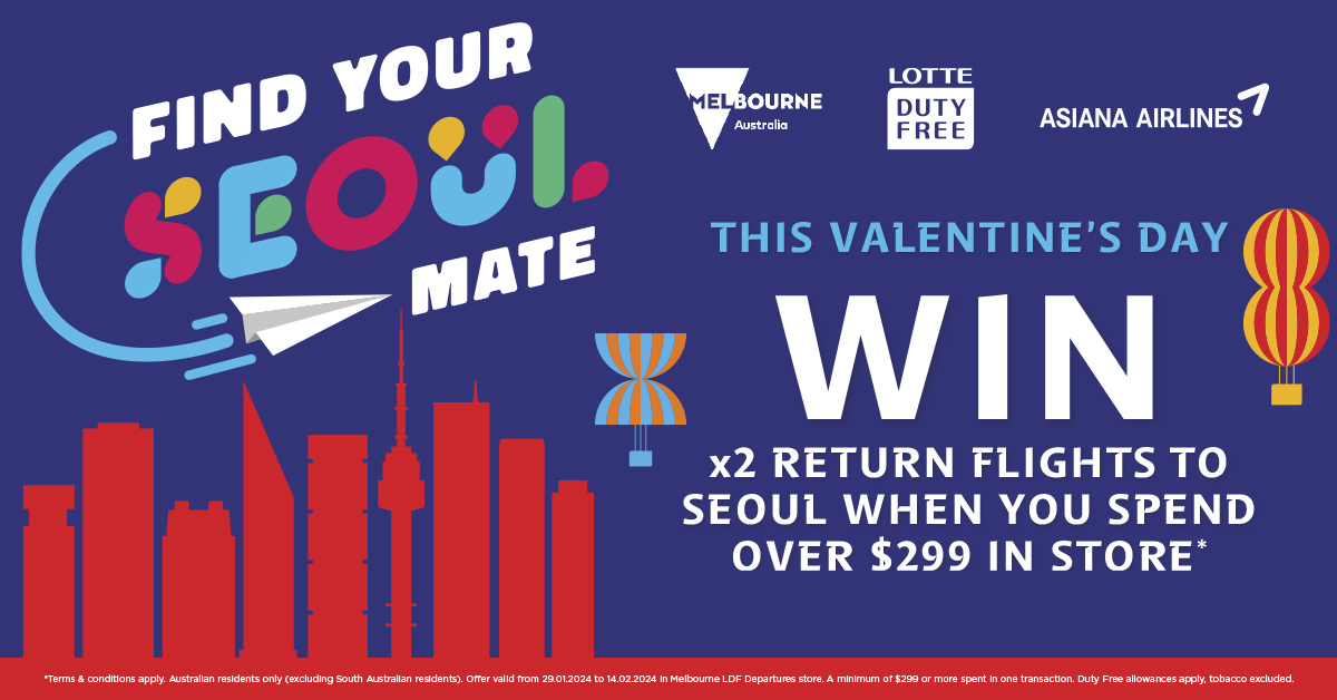 Duty Free Melbourne Valentines Day Australia