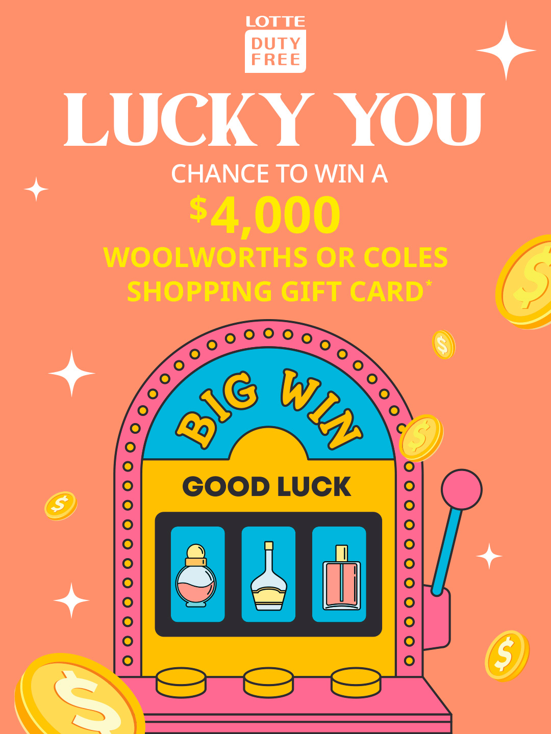 Australia Duty Free Lucky Draw Event