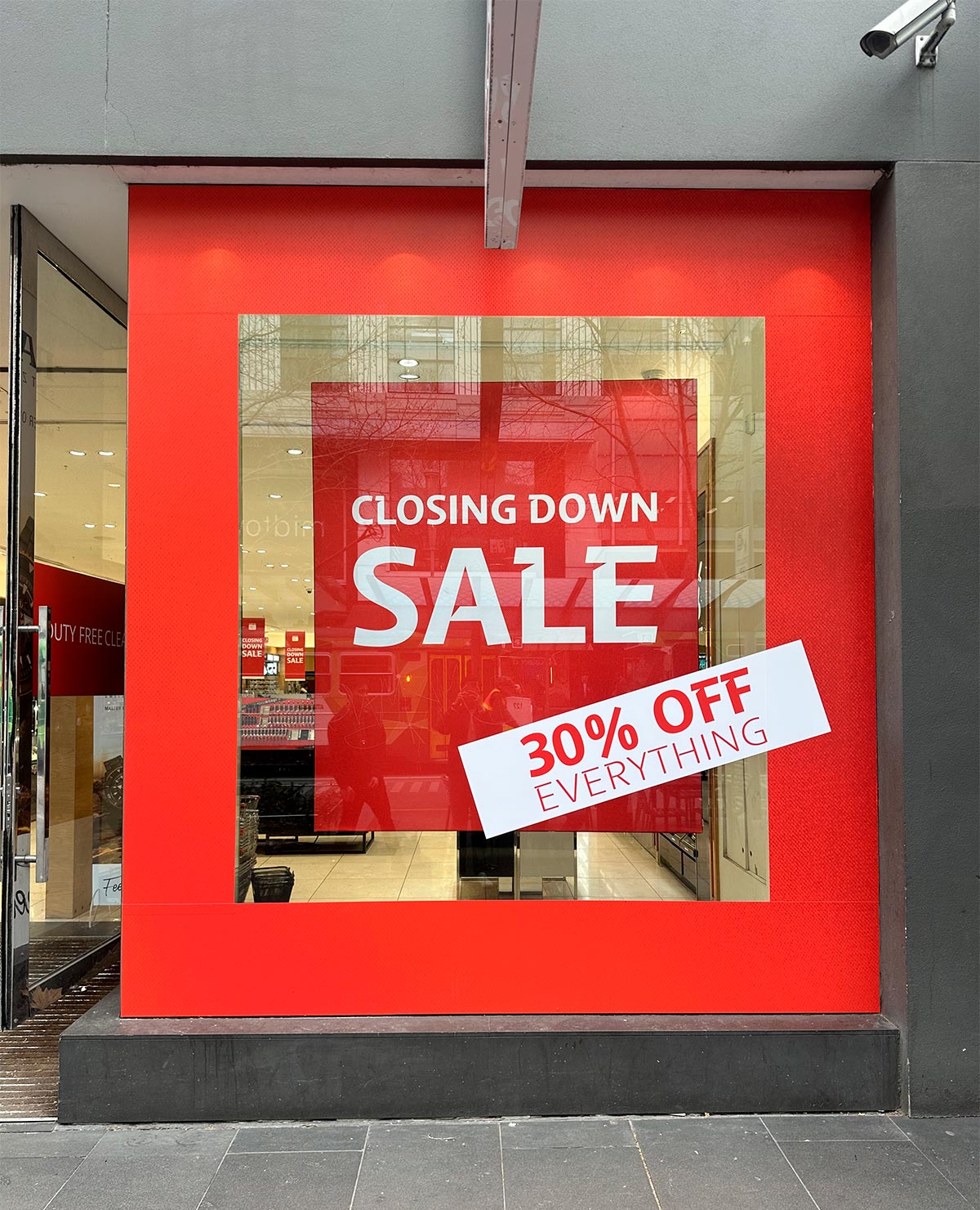 Melbourne Duty Free Closing Down Sale